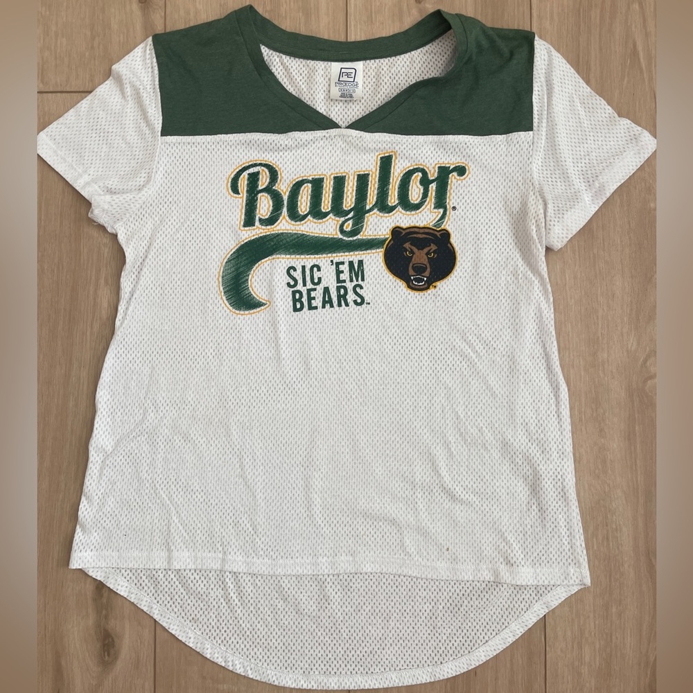 Baylor University women’s lightweight football jersey top.